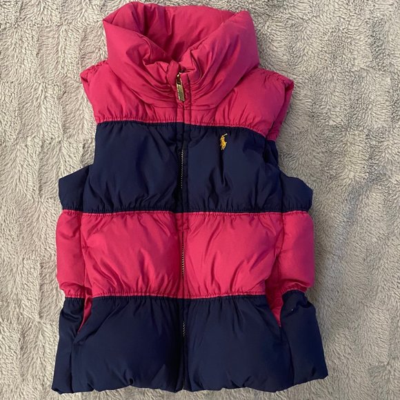 Toddler Ralph Lauren Down Puffer Vest - Picture 1 of 8